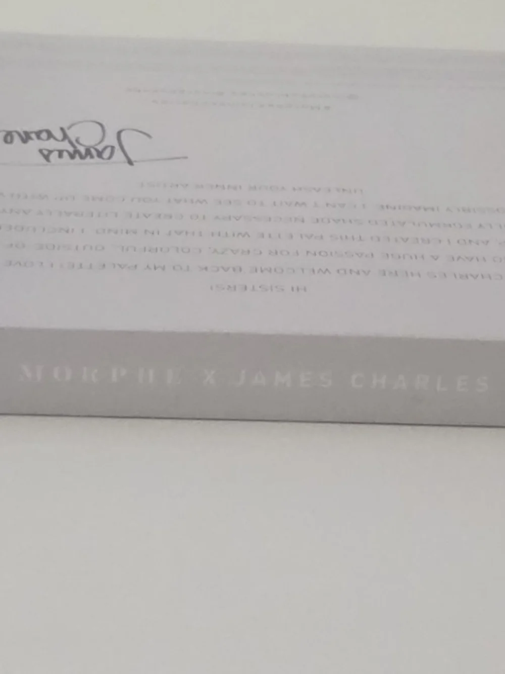 Morphe x James Charles Eyeshadow Palette Assorted Matte/Shimmer Pressed Powder